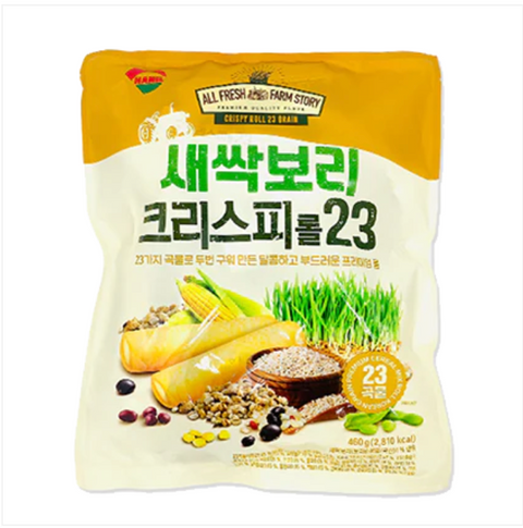 Sprout Barley l Crispyroll 23 Grain • 새싹보리 크리스피 롤  40g
