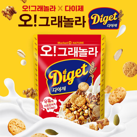 오리온ㅣGranola Cereal Dige • 오 그래놀라 시리얼 다이제 250g