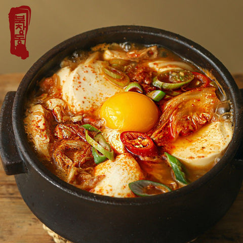 북창동 순두부 l Pork Kimchi Soon Tofu Soup • 돼지고기 김치 순두부 1-2인분