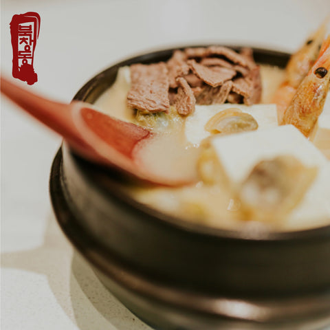 북창동 순두부 l White Mixed Soon Tofu Soup • 하얀 섞어 순두부 1-2인분