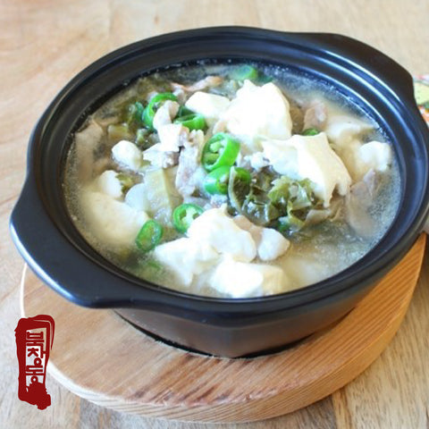 북창동 순두부 l White Pork Soon Tofu Soup • 하얀 돼지고기 순두부 1-2인분