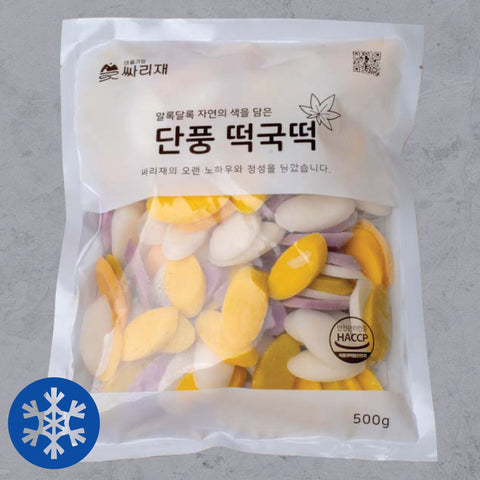 싸리재 마을ㅣSliced  Rice Cake • 단풍 떡국떡 500g
