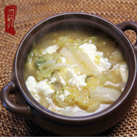 북창동 순두부ㅣWhite Kimchi Soon Tofu Soup • 하얀 김치 순두부 1-2인분