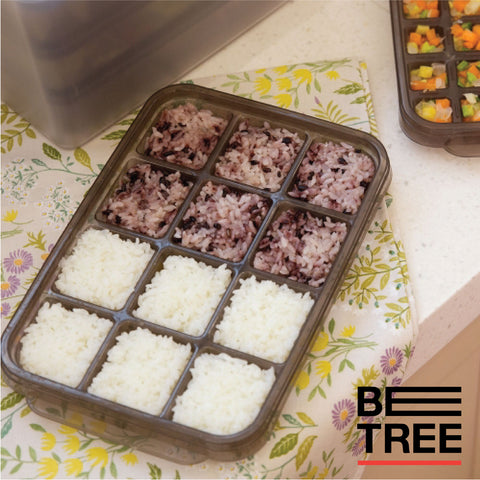 [BETREE] Refrigerator Container Divider • 비트리 냉장냉동고 소분 밀폐용기 12구