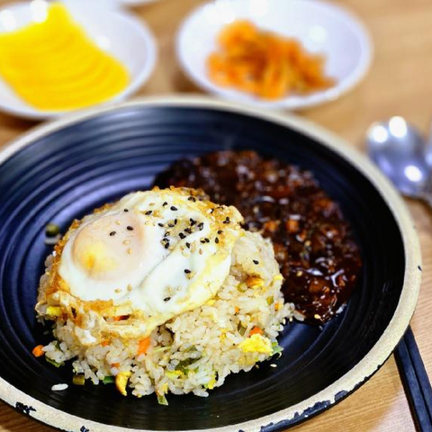 맛차이나ㅣFried rice with Jjajang • 중식 볶음밥