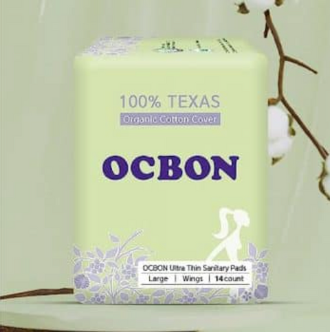 Organic Cotton BON l Ultra Thin Sanitary Pads (Large) • 유기농 본 울트라 라지 14's