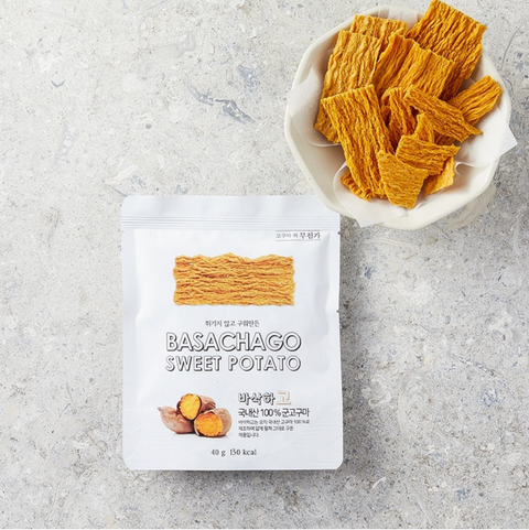 BASACHAGO l Sweet Potato Chips • 바삭하고 40g