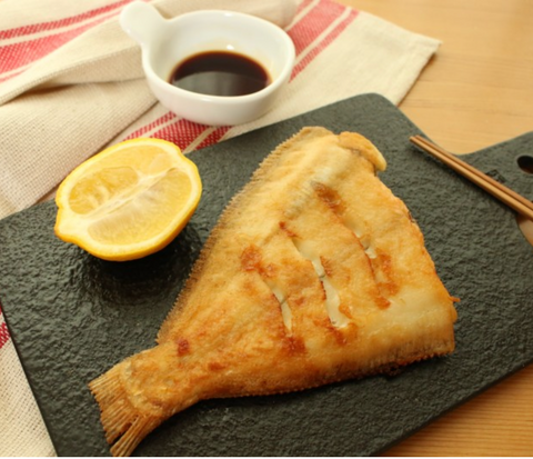 SEAFOOD l Frozen Halibut • 냉동 손질 가자미 1kg