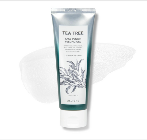 알리원 l FACE POLISH PEELING GEL TEA TREE • 페이스 폴리쉬 필링젤 티트리 120ml