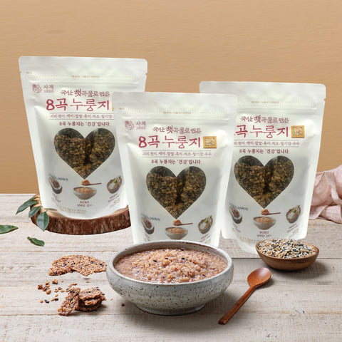 Wholesale l Crispy Browned & Whole Grains Nurungji • 8곡 누룽지 150g