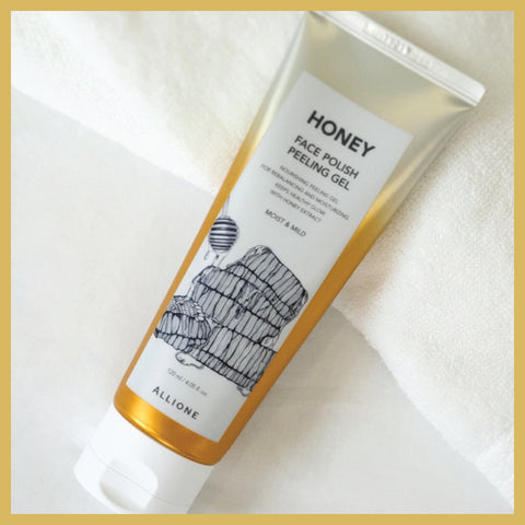 알리원 l FACE POLISH PEELING GEL HONEY • 페이스 폴리쉬 필링젤 허니 120ml