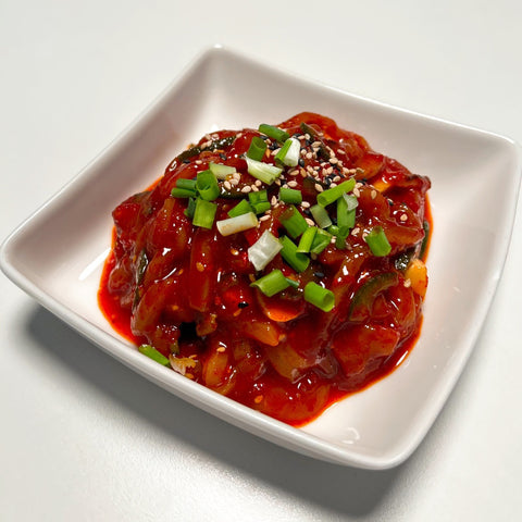 얌얌ㅣSpicy Fermented Squid Dish • 오징어젓 (Ojingeo-jeot) 300G