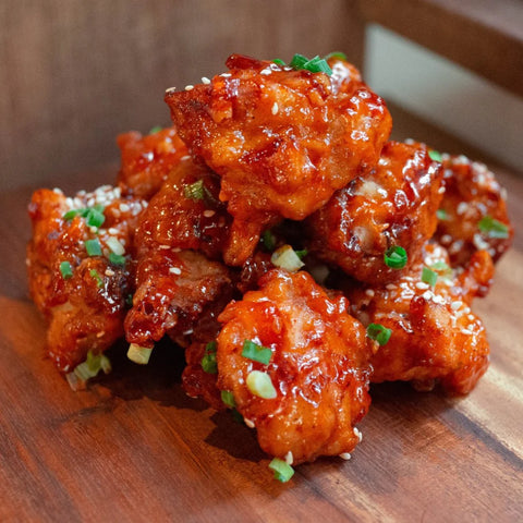 크런치킨 l Sweet & Spicy K-Chicken • 닭강정 600g